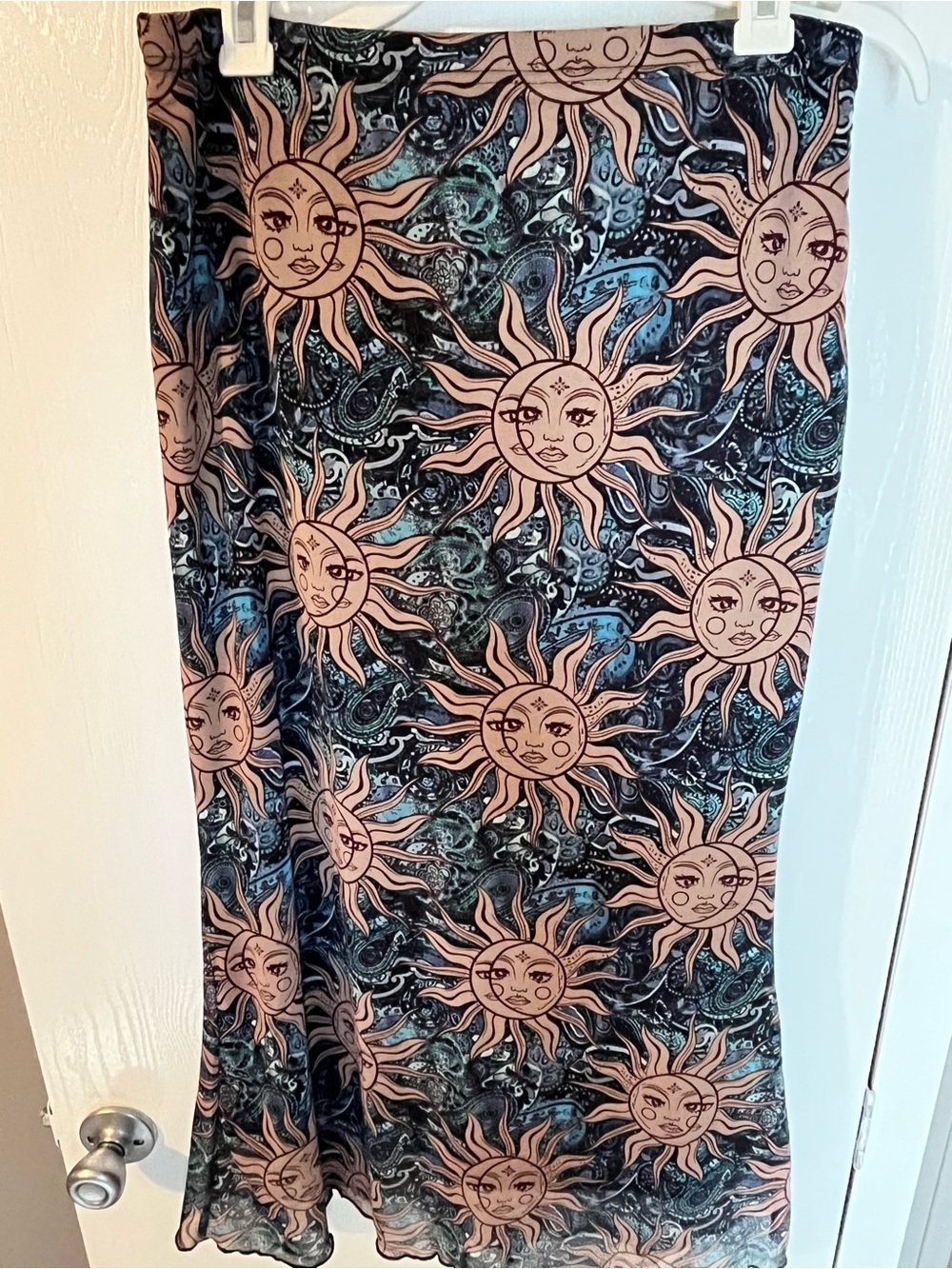 Celestial mid maxi skirt